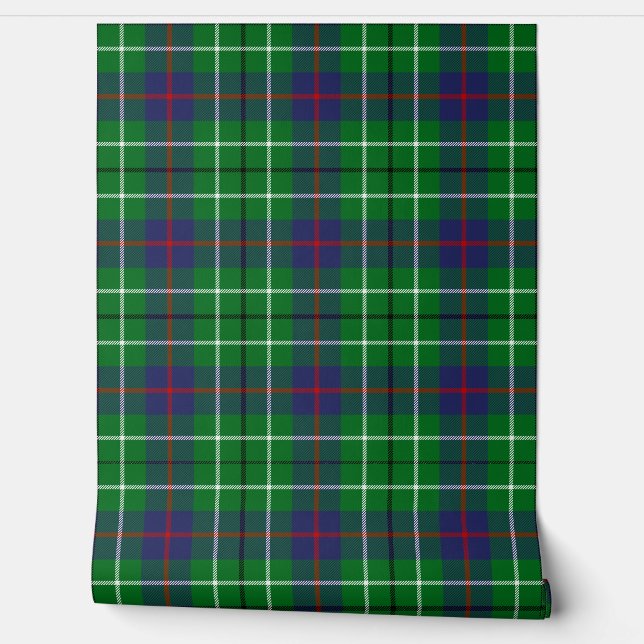Papier Peint Clan écossais Plaid de Duncan Tartan (Déroulement)