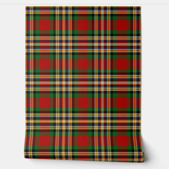 Papier Peint Clan écossais Plaid de MacGill Tartan (Déroulement)