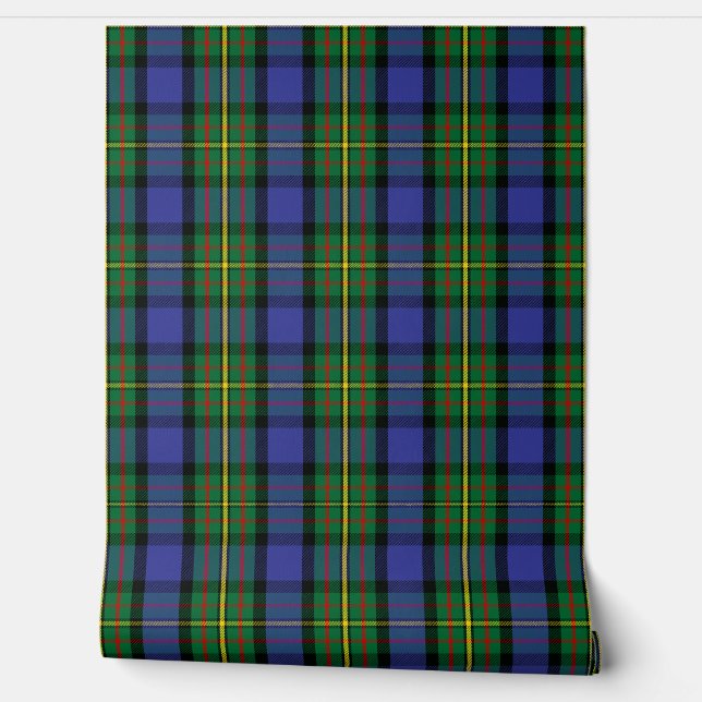 Papier Peint Clan écossais Plaid de MacLaren Tartan (Déroulement)
