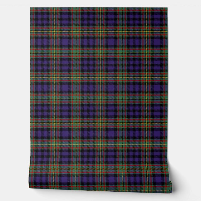 Papier Peint Clan écossais Plaid de MacLellan Tartan (Déroulement)