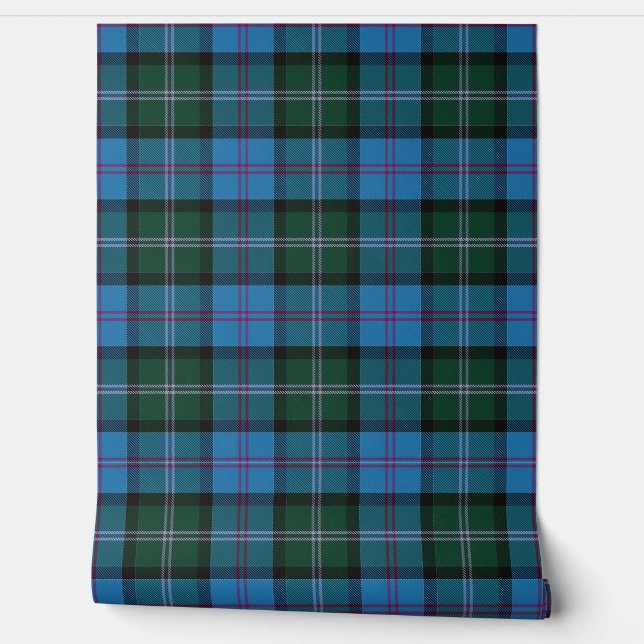 Papier Peint Clan écossais Plaid de MacThomas Tartan (Déroulement)