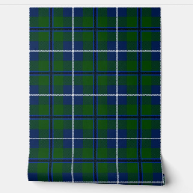 Papier Peint Clan écossais Plaid Douglas Tartan (Déroulement)