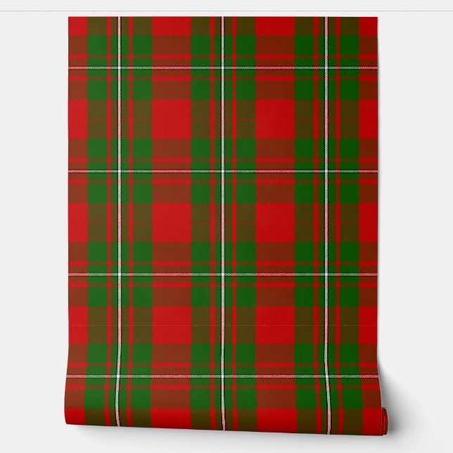 Papier Peint Clan écossais Plaid Tartan de MacGregor (Déroulement)