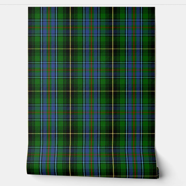 Papier Peint Clan écossais Plaid Tartan de MacInnes (Déroulement)