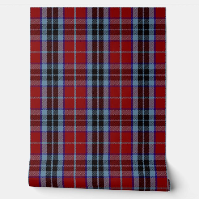 Papier Peint Clan écossais Plaid Tartan de MacTavish (Déroulement)
