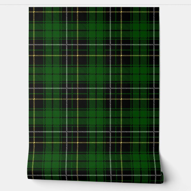 Papier Peint Clan écossais Plaid Tartan MacAlpine (Déroulement)