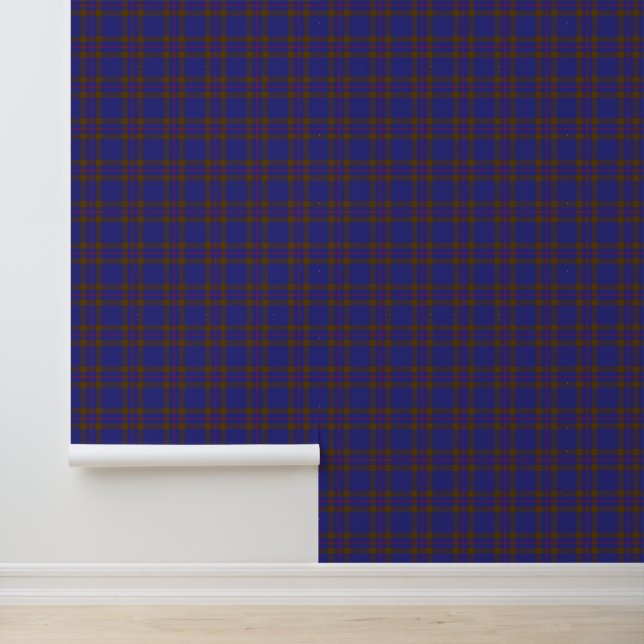 Papier Peint Clan Elliot Tartan moderne (Application)