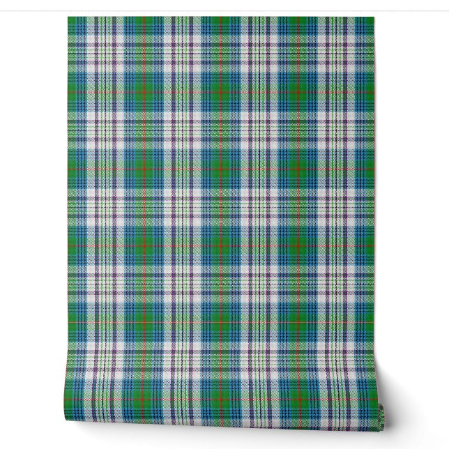 Papier Peint Clan Kennedy Robe Tartan (Déroulement)