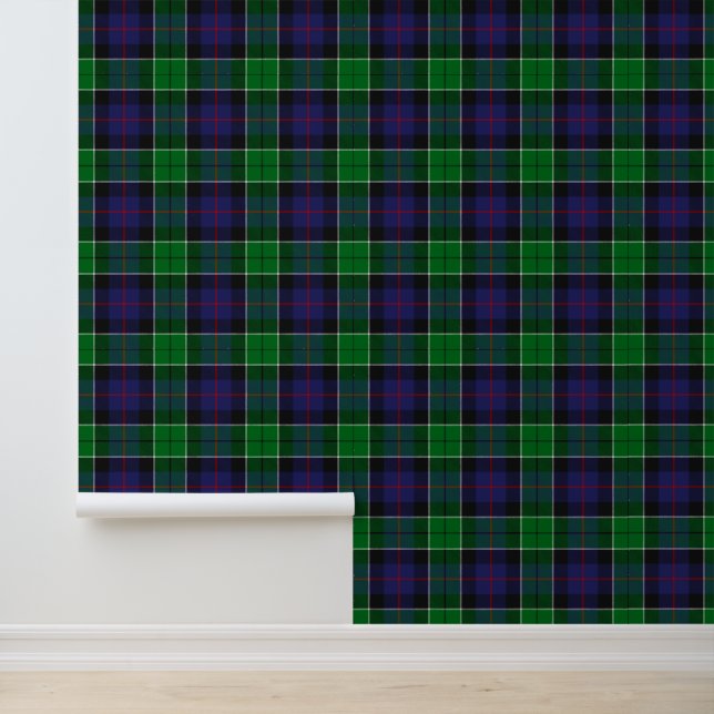 Papier Peint Clan Leslie Chasse Tartan (Application)