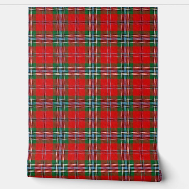 Papier Peint Clan MacLean Tartan (Déroulement)