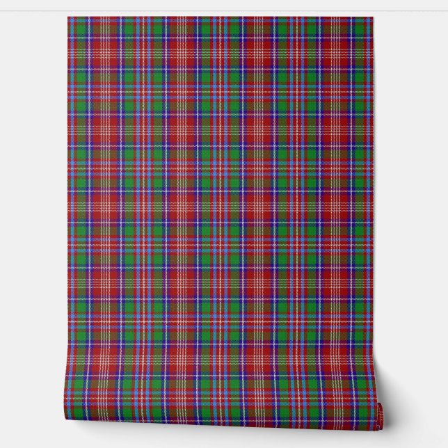 Papier Peint Clan Ritchie Tartan (Déroulement)