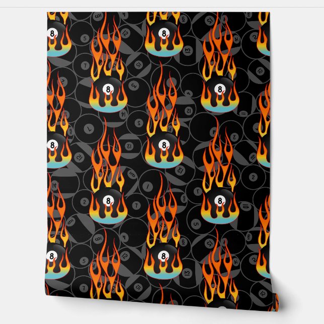 Papier Peint Classic à huit balles (Déroulement)