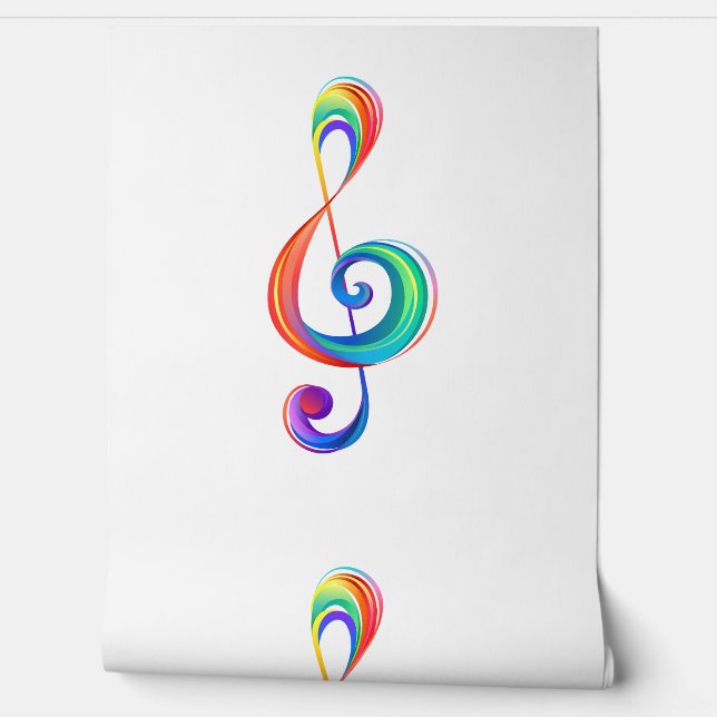 Papier Peint Clé arc-en-ciel (Déroulement)