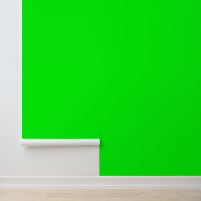 Papier Peint Clé de chroma à écran vert de néon solide arrière  (Application)
