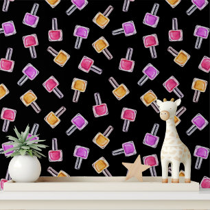 Papier Peint Clou Polonais Salon Nail Artiste Esthétique