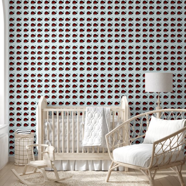 Papier Peint Coccinelle  (Enfants)