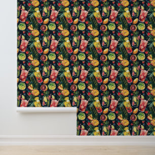 Papier Peint Cocktails colorés