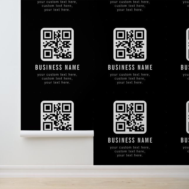 Papier Peint Code QR personnalisable & Conception de texte modi (Application)