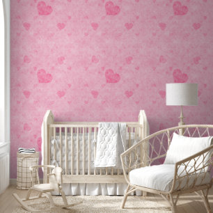 Papier Peint Coeurs d'amour - Motif sans couture 13