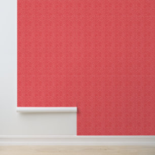 Papier Peint Coeurs rouges romantiques
