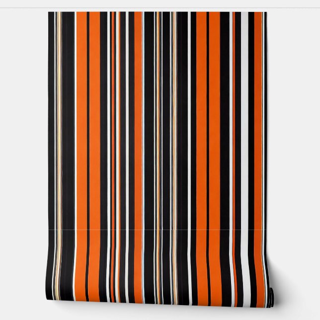 Papier Peint Collection d'automne Brown Orange (Déroulement)
