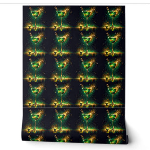 Papier Peint Collection de l'heure du Neon Party tendance