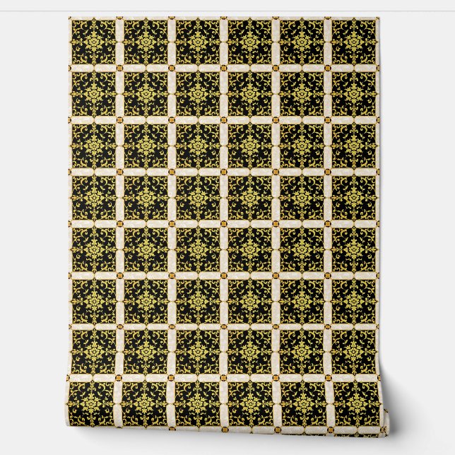 Papier Peint Collection Florale Luxe Moderne (Déroulement)