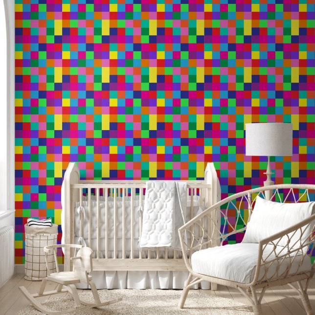 Papier Peint Color Blox (Enfants)