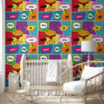 Papier Peint Comic Livre coloré Nom personnalisé Pop Art<br><div class="desc">Un design de style pop art de bande dessinée coloré avec votre nom personnalisé. Un livre de bande dessinée mignon et amusant avec des couleurs vives et des mots et des dessins d'action super-héros. Un design idéal pour tous ceux qui aiment les designs de super héros, les bandes dessinées, les...</div>