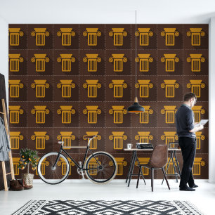 Papier Peint Concepteur de colonnes Ionique grecque