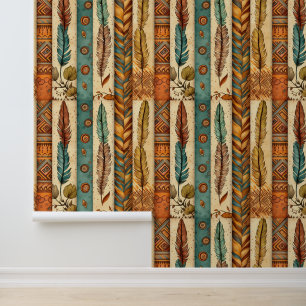 Papier Peint Conception autochtone du sud-ouest tribal