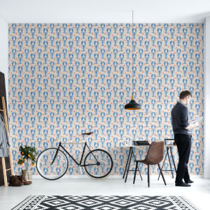 Papier Peint Conception d'animal surréaliste avec motif de homa