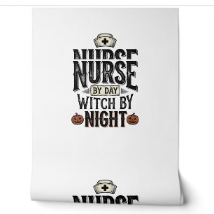 Papier Peint Conception de chemise Halloween Sorcière de nuit I