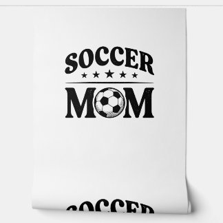 Papier Peint Conception de vecteur de chemise de maman de footb
