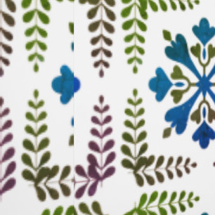 Papier Peint Conception inspirée de la Méditerranée multicolore