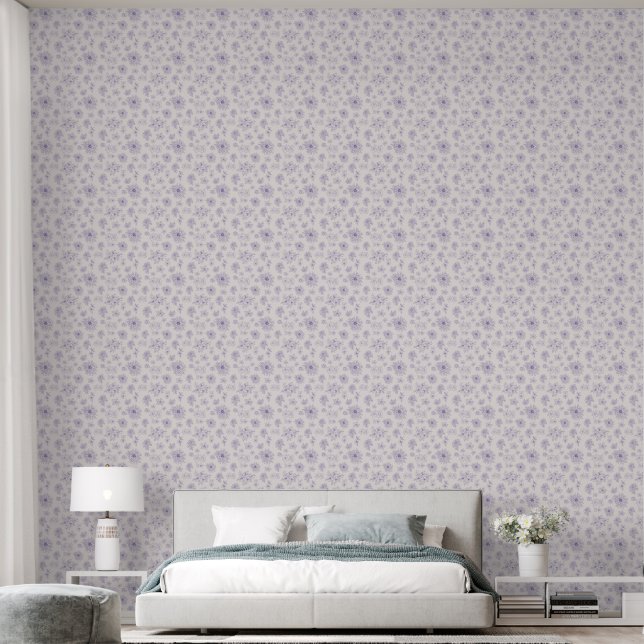 Papier Peint Conceptions Florales Élégantes pour Votre Maison  (Chambre à coucher)