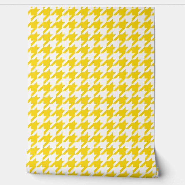 Papier Peint Contrôle de la jambe jaune et blanche (Déroulement)