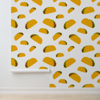 Cool et amusant yummy taco motif blanc