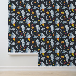 Papier Peint Cool garçons, espace motif carrelé