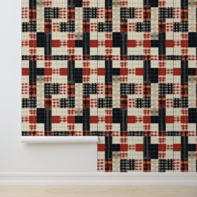 Papier Peint Cool Pays carrelé motif (Application)