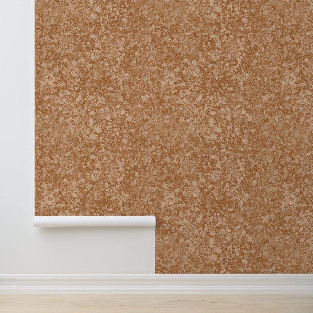 Papier Peint Copper Gold Texture Granite Éperche Motif Filles (Application)