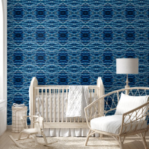Papier Peint cordes bleues grand