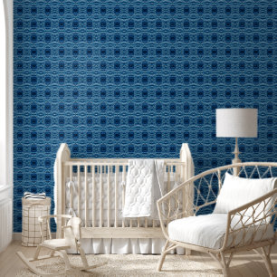 Papier Peint Cordes bleues petites