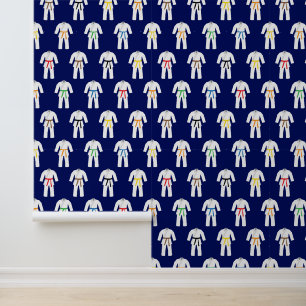 Papier Peint Correspondances Karaté Avec Ceintures De Classemen