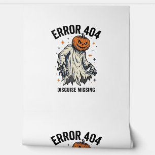 Papier Peint Costume Halloween 404 Citrouille Fantôme Erreur De