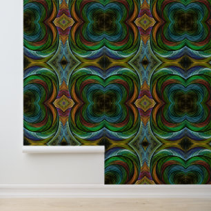 Papier Peint Couleur Gloire Moderne Art Abstrait Motif Élégant
