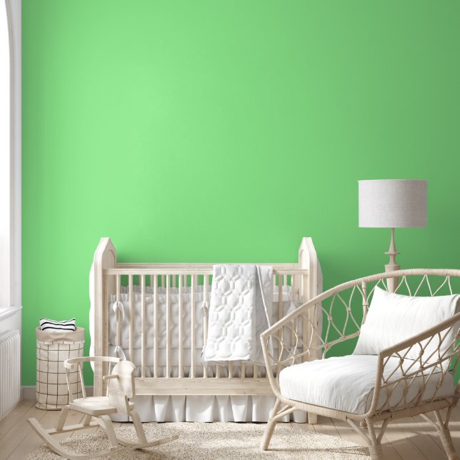 Papier Peint Couleur unie tendance Pastel Mint | Élégant (Enfants)