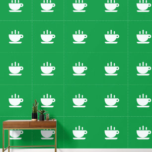 Papier Peint Coupe Blanche De Java Cuisine Verte