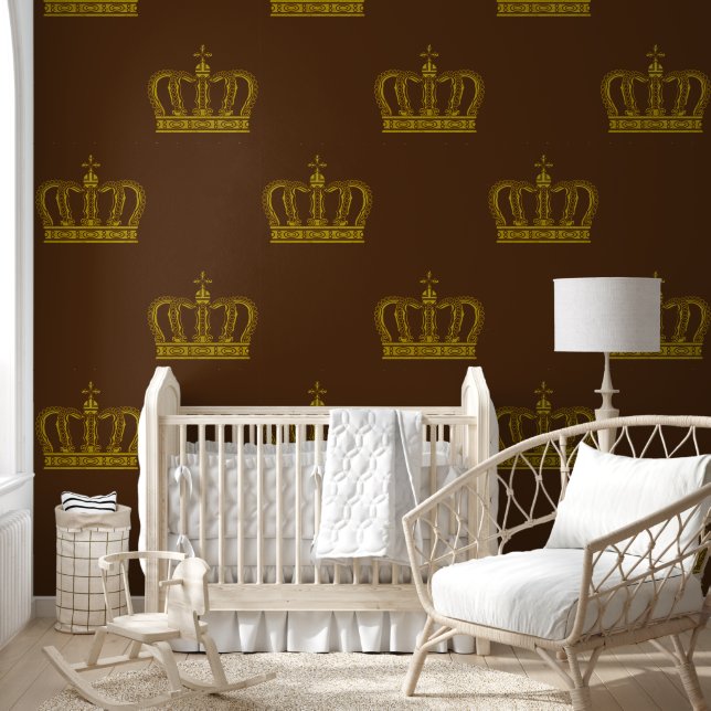 Papier Peint Couronne d'or - luxe royal 1a (Enfants)