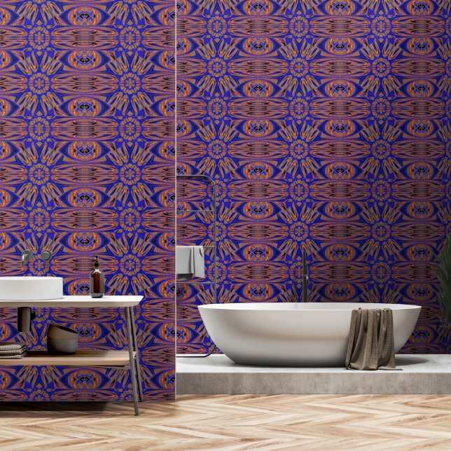Papier Peint Couverture en polaire Lotus 9 reflétée (Salle de bain)